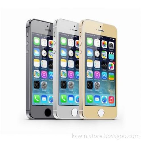Color Glass Protector for iPhone 5S